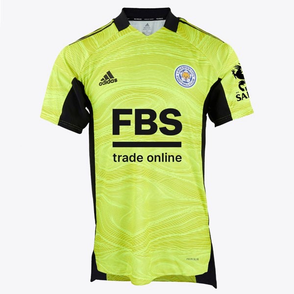 Tailandia Camiseta Leicester City Portero 2021 2022 Amarillo